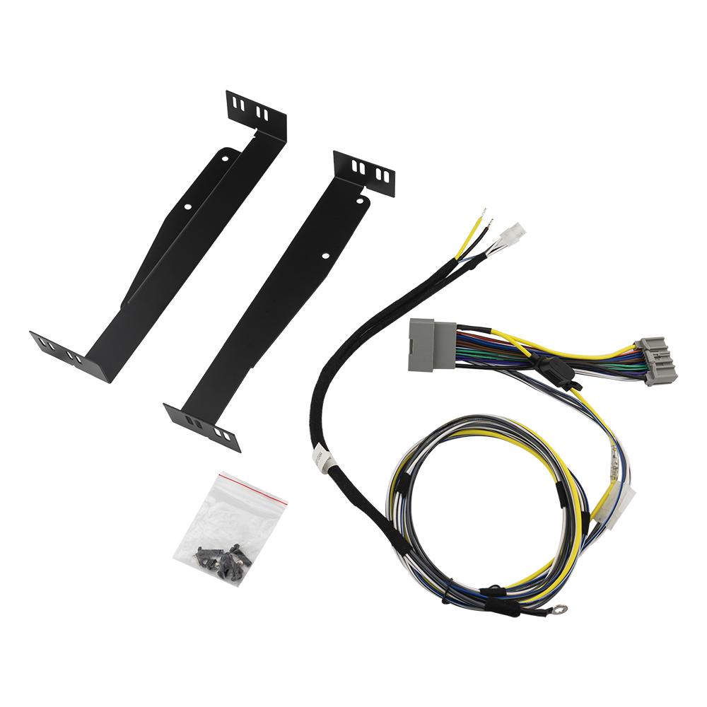DS18 SQ 8" Under Seat Amplified Subwoofer with Plug and Play Harness for JK and JKU Jeeps.