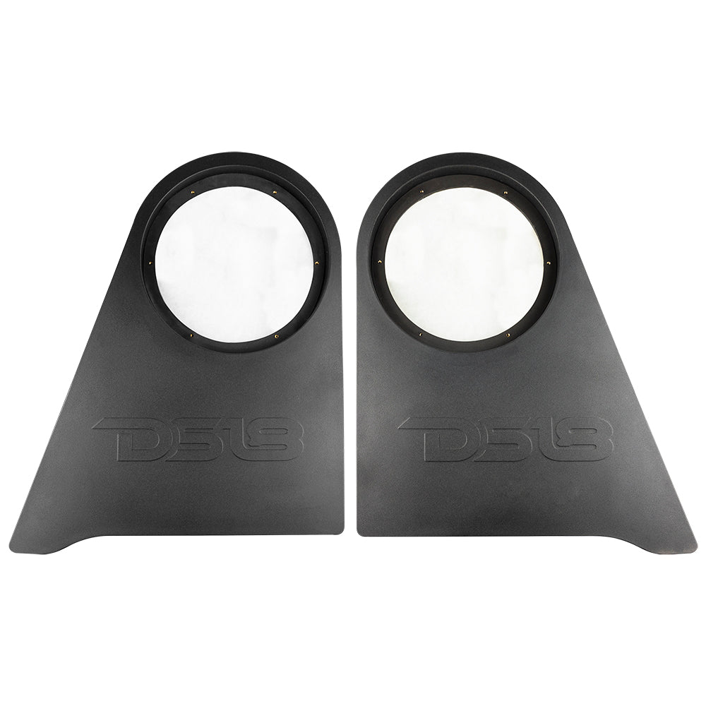 DS18 Jeep JK/JKU 12" Wheel Well Sealed Subwoofer Enclosure Left and Right Side
