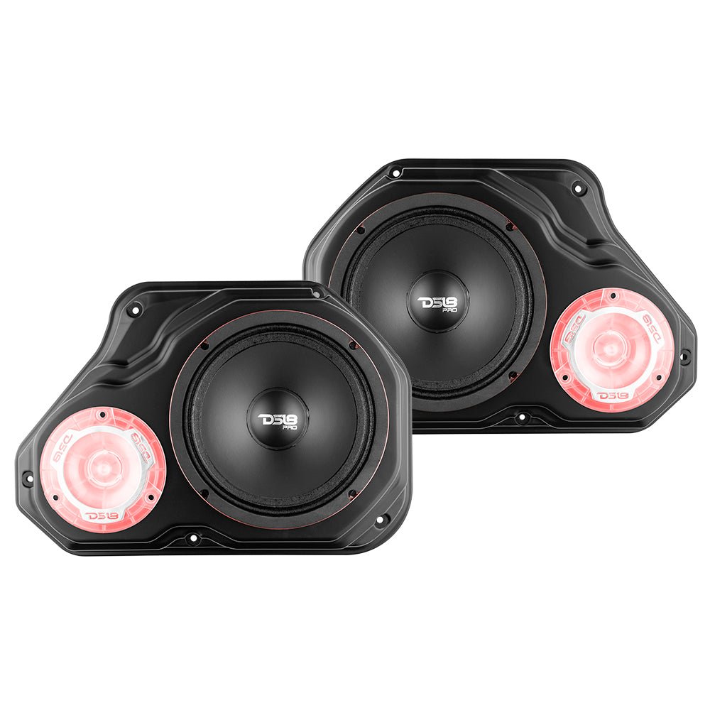 DS18 Jeep JL/JLU/JT Front Door Speaker Panels - Short Armrest Models