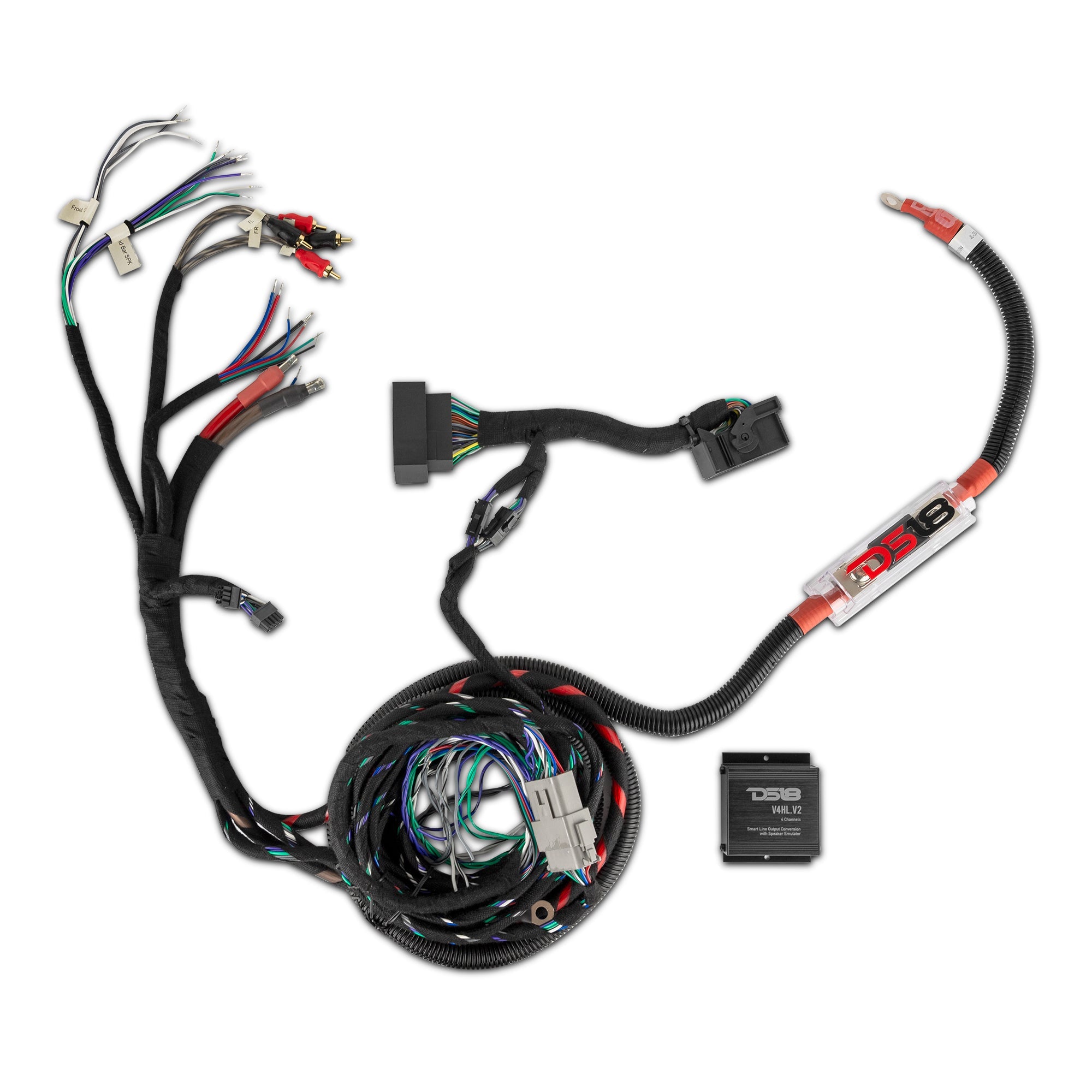 DS18 Jeep JL/JLU/JT Plug & Play Harness – For Sound Bar & Amplifier