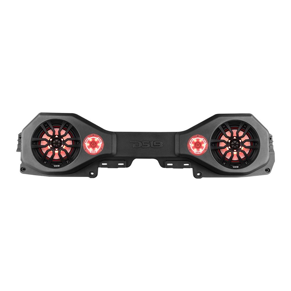 DS18 Jeep JL/JLU,JT Overhead Bar System Fits 2 X 8" Speakers and 2 X 3.78" Tweeters -Black