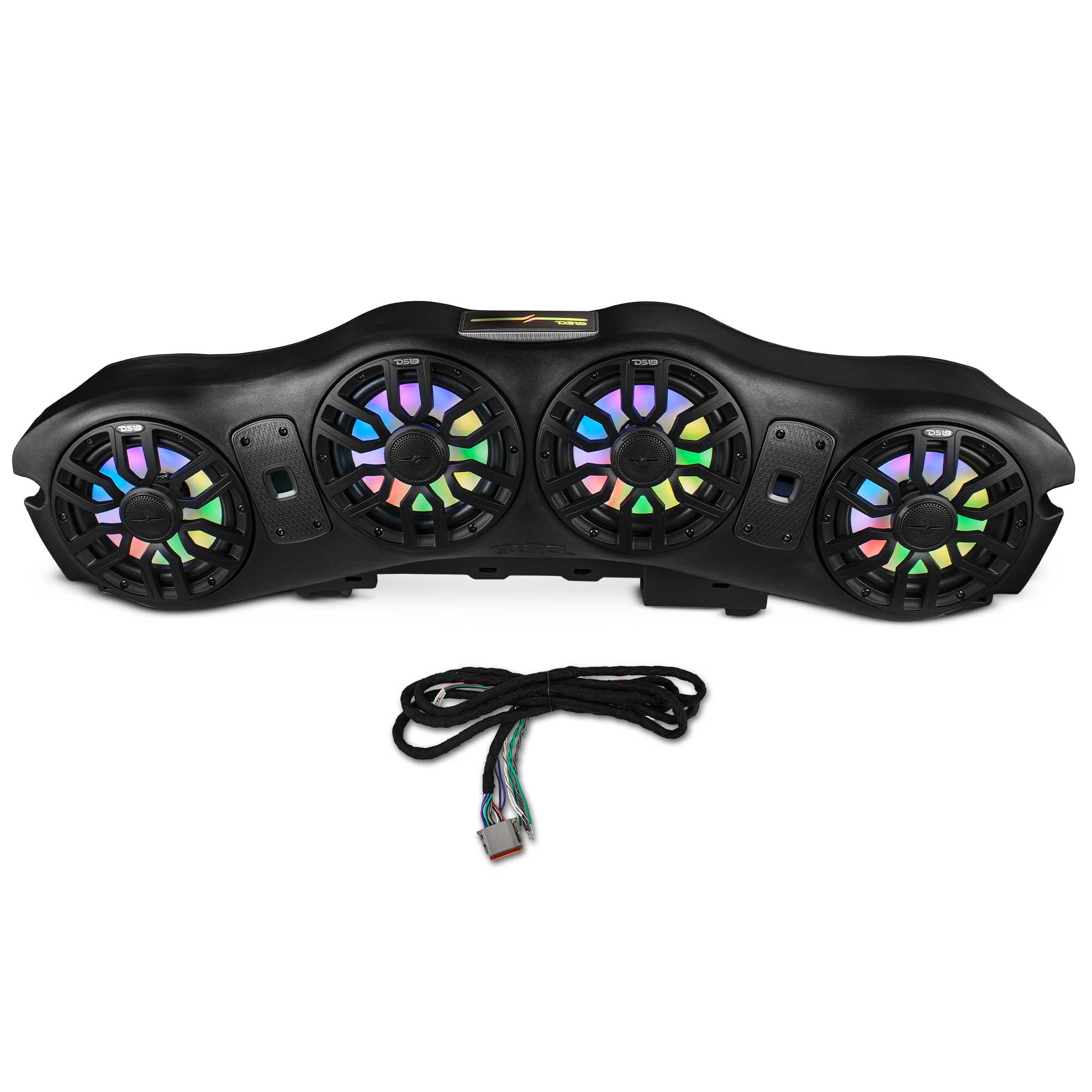 DS18 Jeep JL/JLU/JT 2024–Up Overhead Sound Bar – Loaded with 4 x 8” NXL-IQ8 Marine Speakers