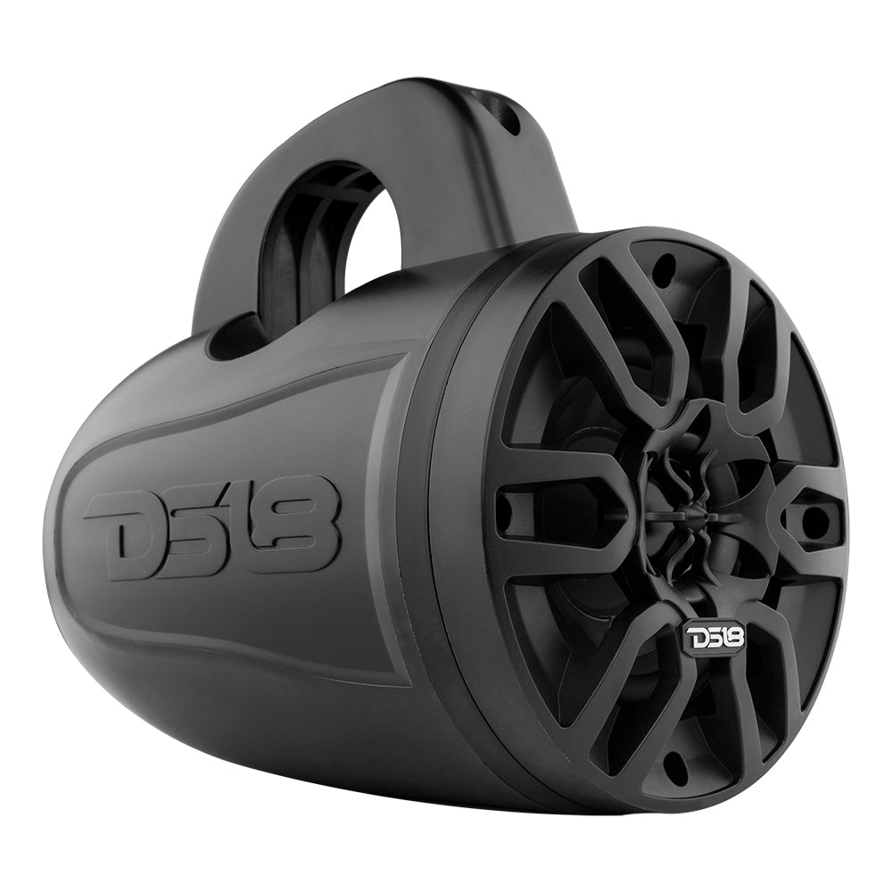 DS18 MP 4 x 4" Wakeboard Tower Speakers Package Amplifier And Bluetooth Audio Receiver 100 Watts Rms