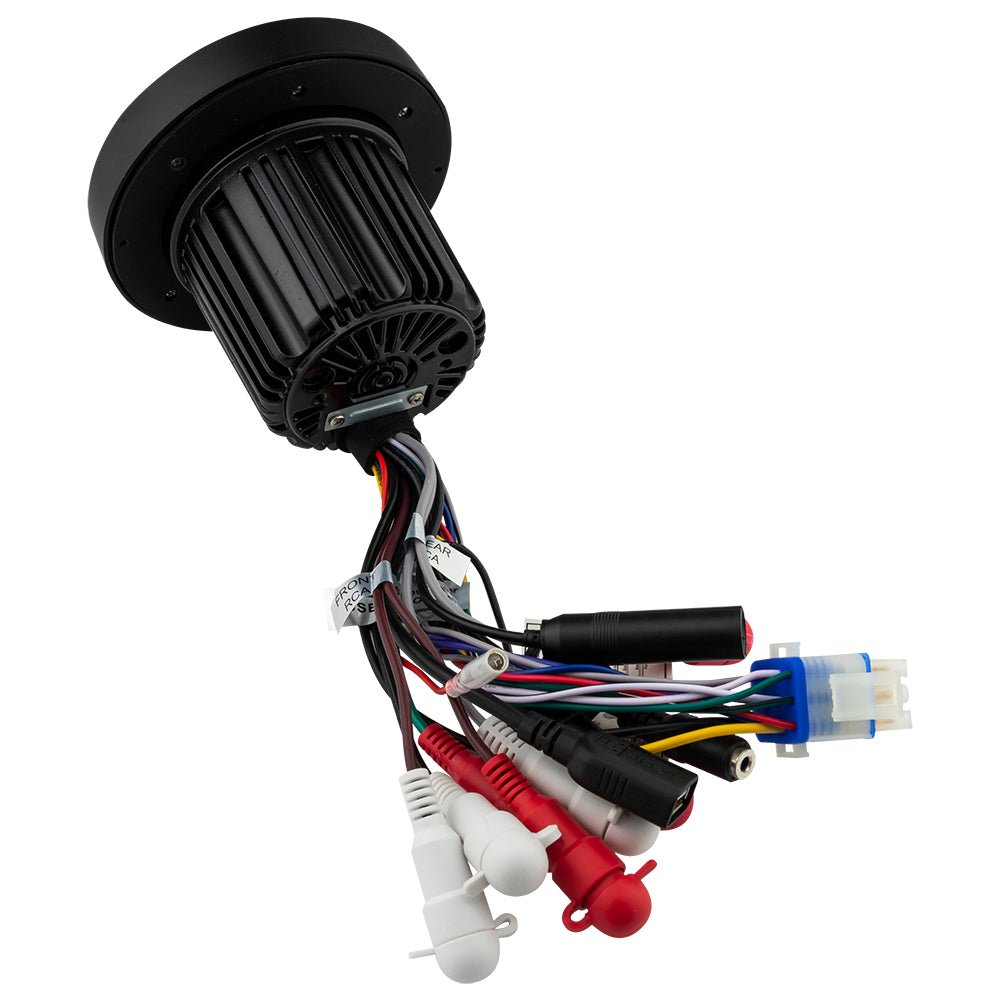 DS18 Marine and Powersports Headunit and 6.5" Marine Speaker Package (MRX1 and 2 X NXL-6SL/BK) - Black