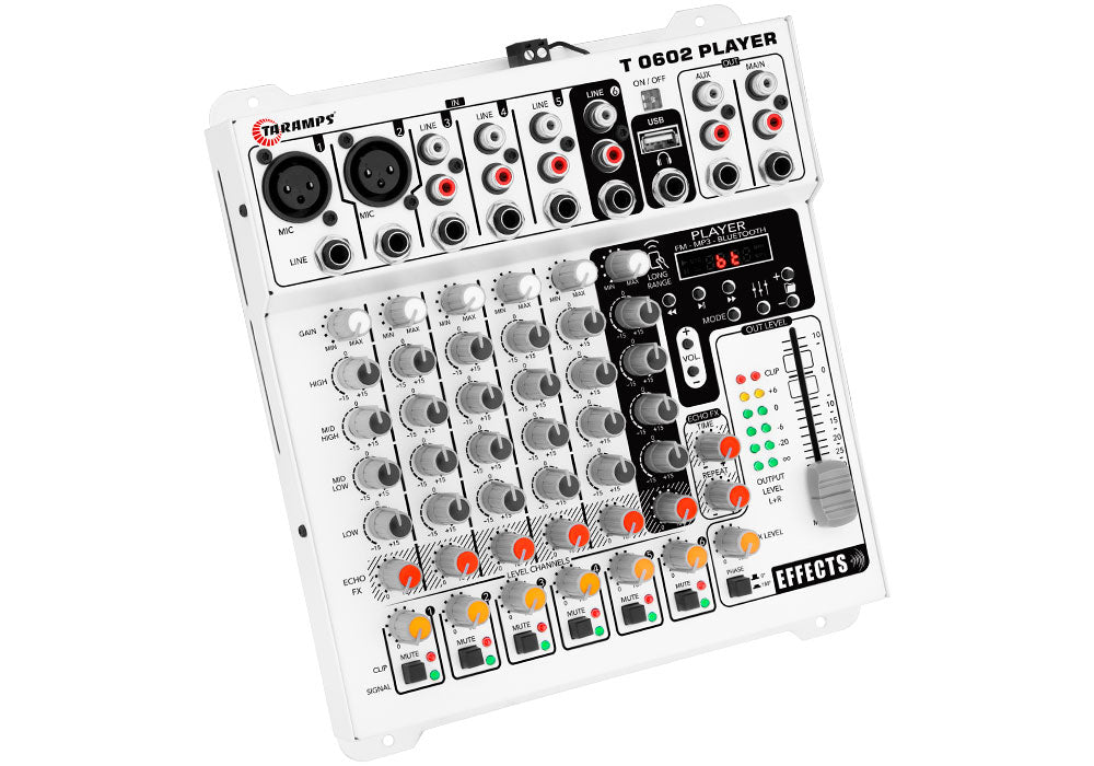Taramps T 0602 PLAYER Audio Mixer - 3