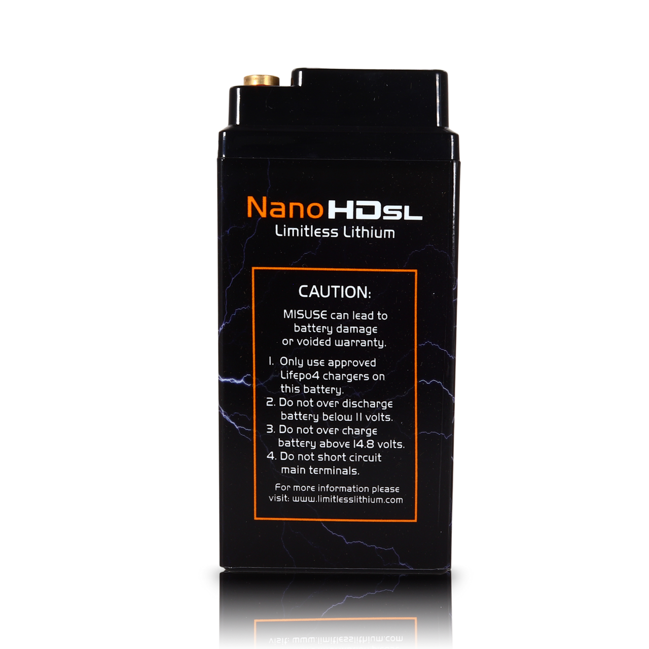 Limitless Lithium Nano-HD SL 12Ah LiFePO4 Powersports Battery BCI 20 (3)