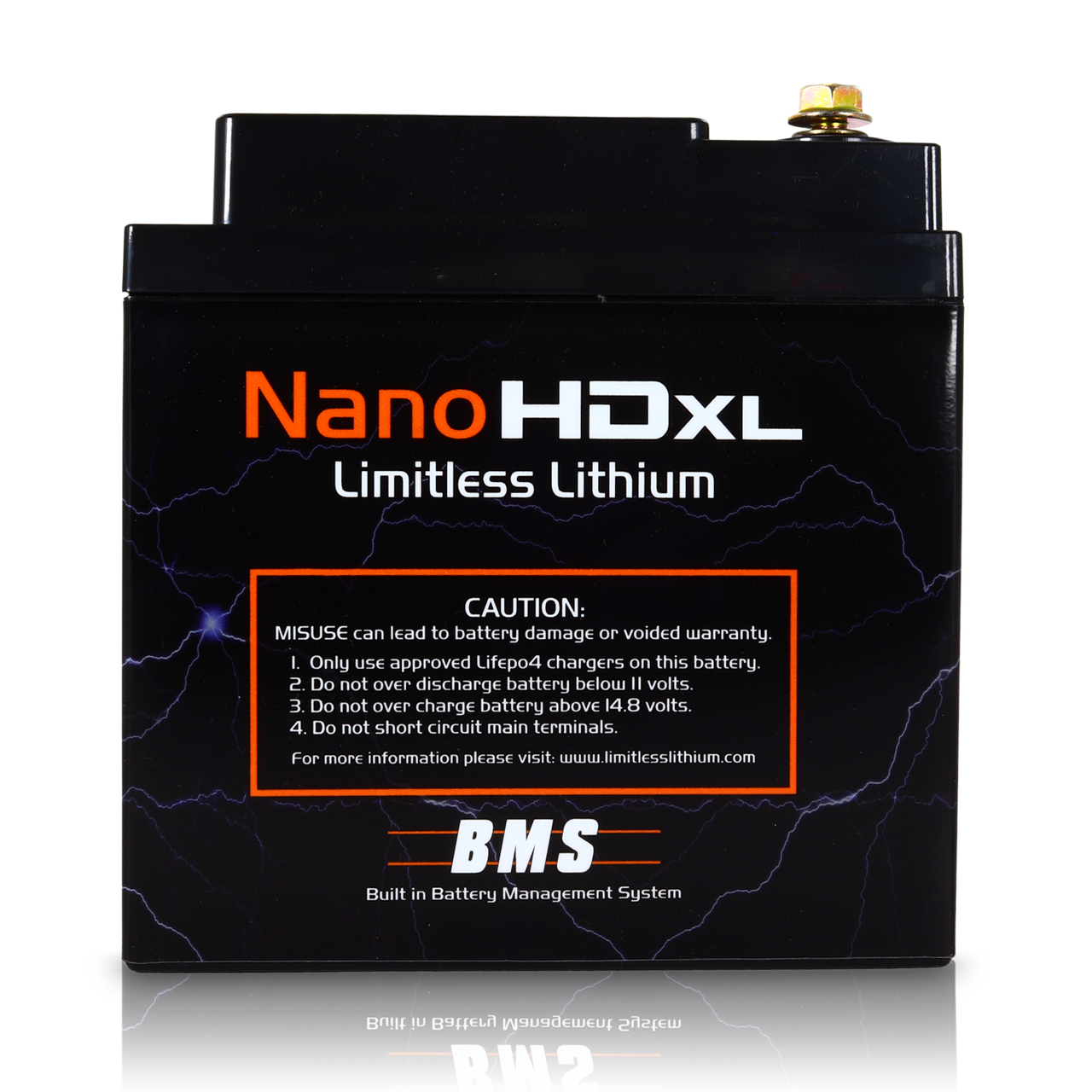 Limitless Lithium Nano-HD XL IP66 LiFePO4 Powersports Battery BCI 86 + 3.5A Maintainer (3)