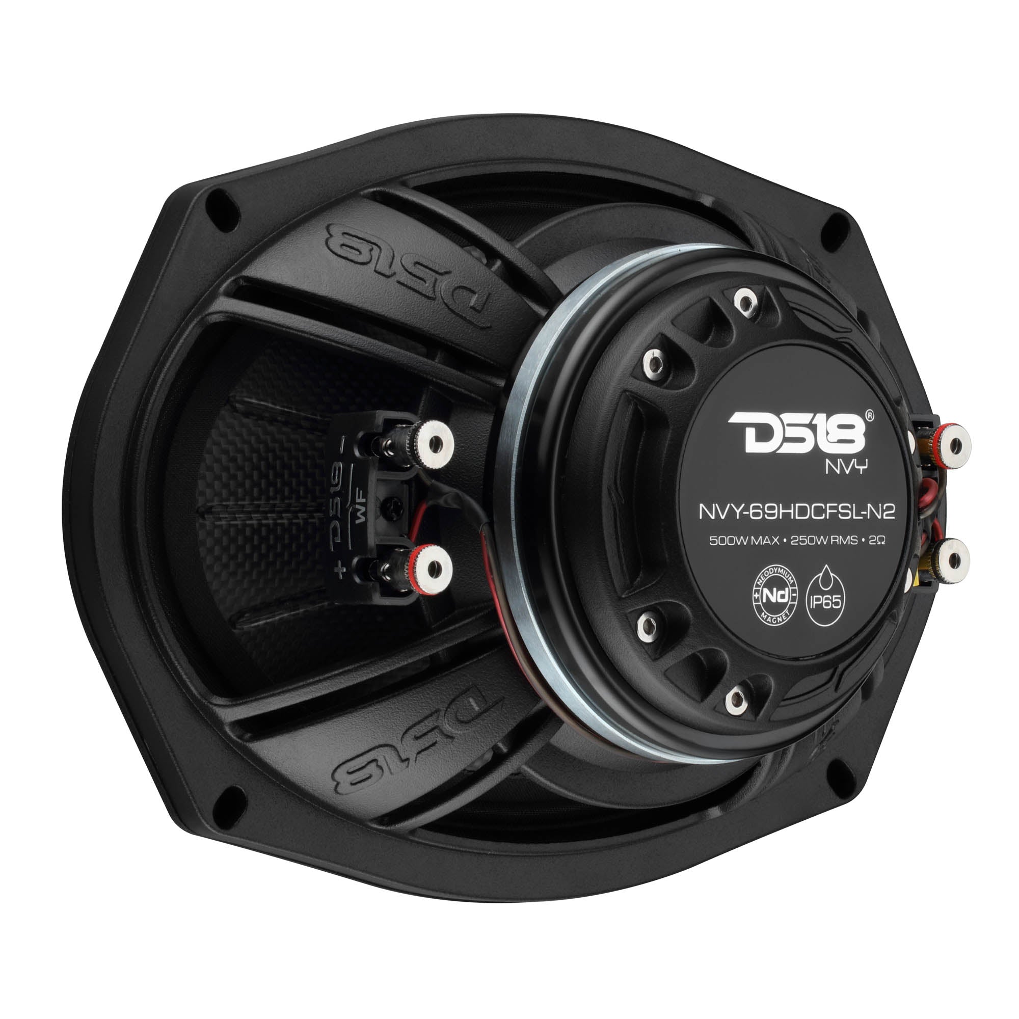 DS18 NVY-69HDCFSL-N2 6x9” Slim Hybrid Loudspeakers with Compression Driver, Carbon Fiber Cone and Neodymium Ma — view 5 of 5