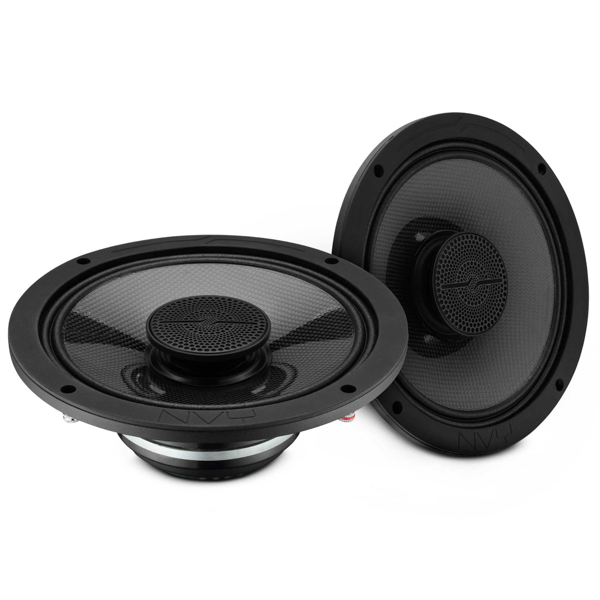DS18 NVY-8HDCFSL-N2 8” Slim Hybrid Loudspeakers with Compression Driver, Carbon Fiber Cone and Neodymium Magne
