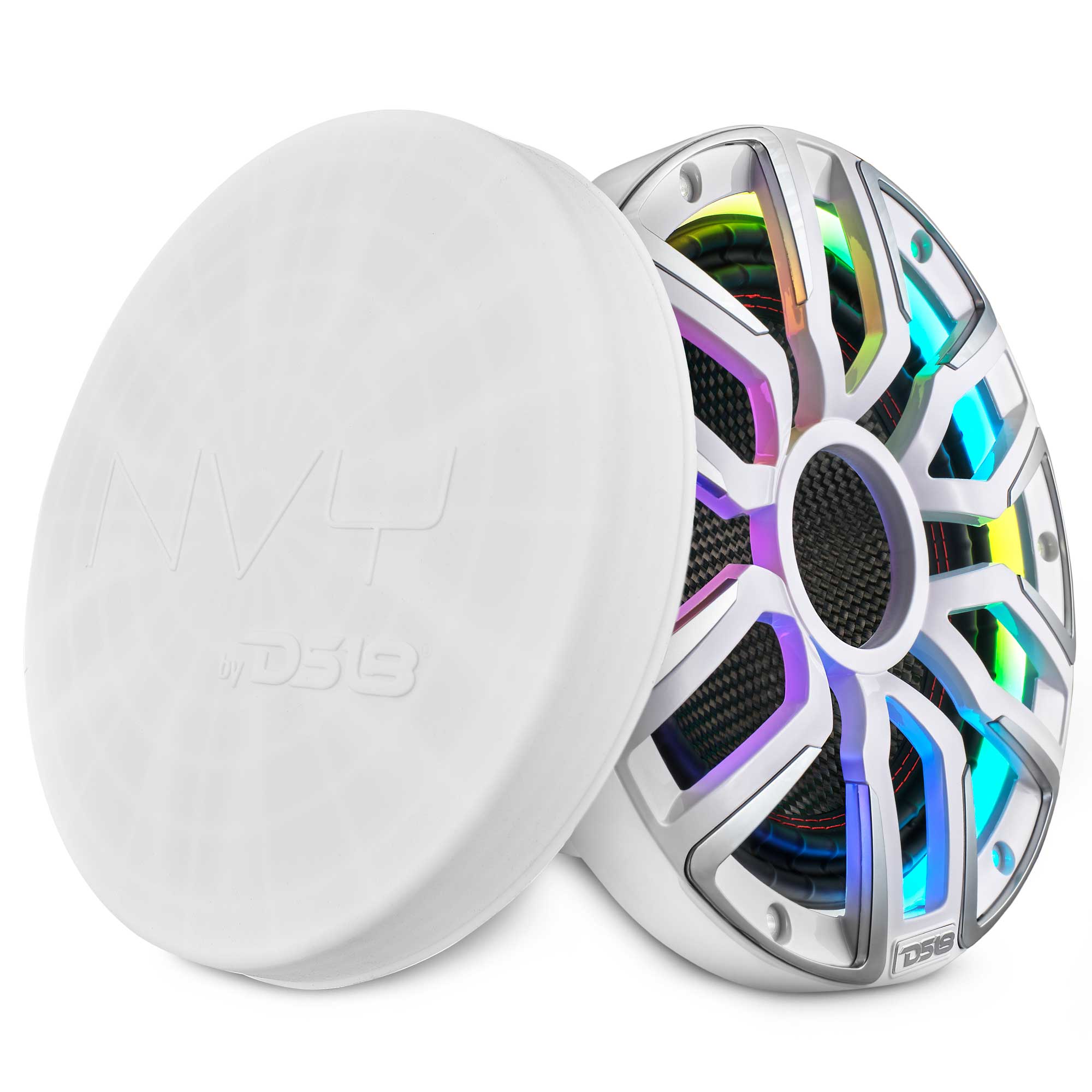 DS18 10” Neodymium Marine & Powersports Subwoofer With Carbon Fiber Cone | 600W RMS 4-Ohm