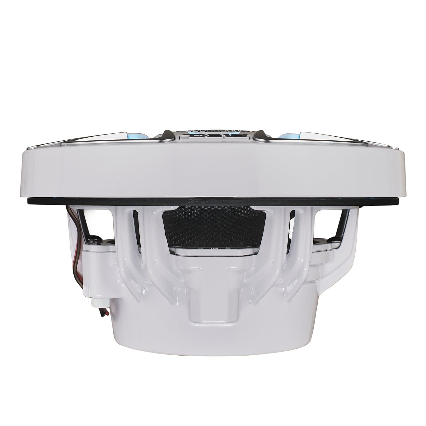 DS18 6.5” Marine Coaxial Speaker With Kevlar Cone, Bullet Tweeter, Neodymium Magnet, and Digital LED Lights | 200W RMS 4-Ohm