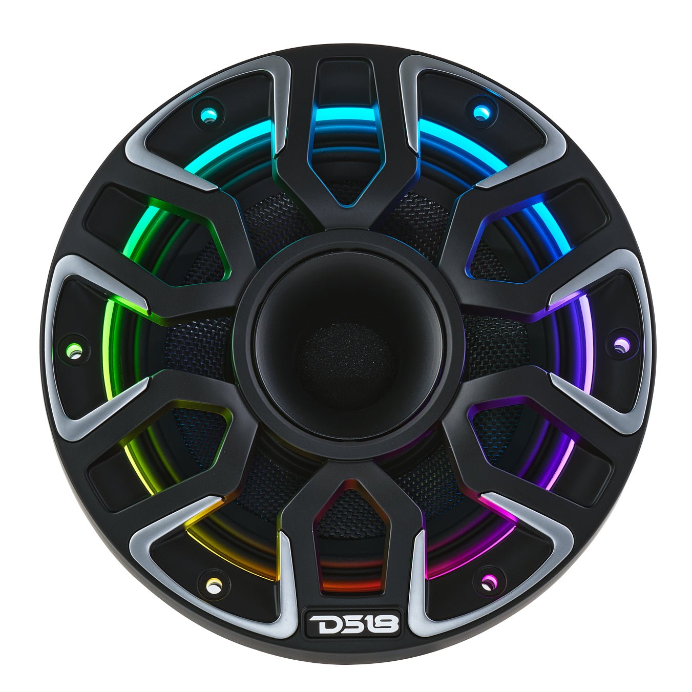 DS18 6.5” Marine Grade Hybrid Coaxial Speaker With Neodymium Magnet, Kevlar Cone, and Compression Driver | 200W RMS 4-Ohm