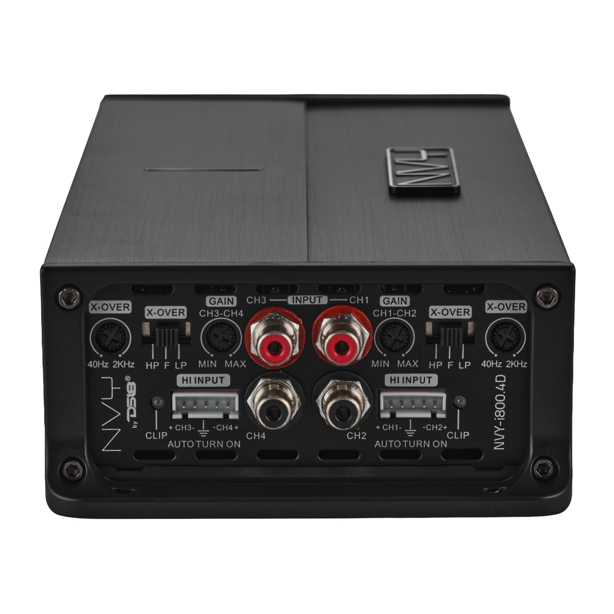 DS18 NVY-i800.4D NVY Full Range 4-Channel Amplifier 4 x 800 Watts RMS @ 2-Ohm — view 3 of 5
