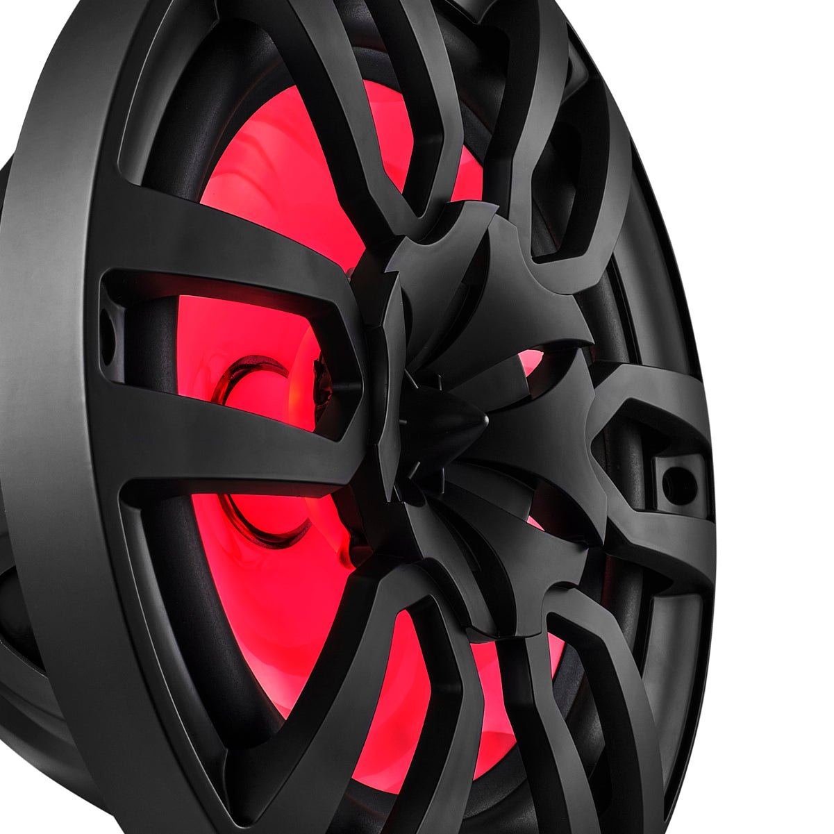 DS18 NXL 10" 2-Way Coaxial Marine Speaker with LED RGB Lights | 200W RMS 4-Ohm