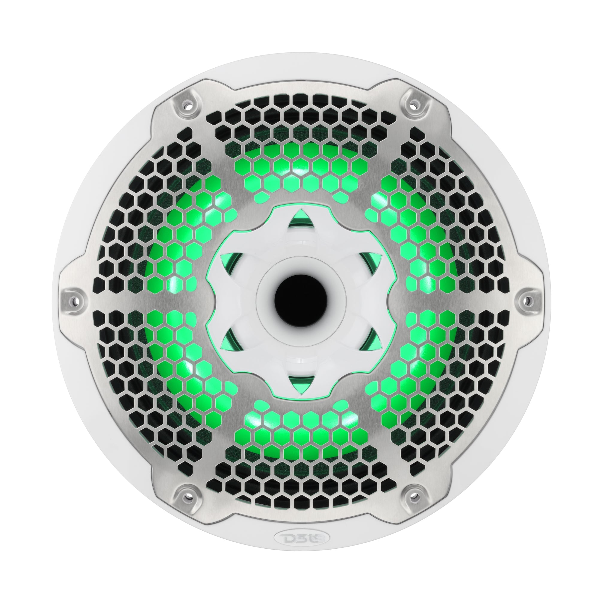 DS18 10” Marine 2-Way Hybrid Speaker with RGB LED, Compression Driver and Neodymium Magnet | 450W RMS 4-Ohm