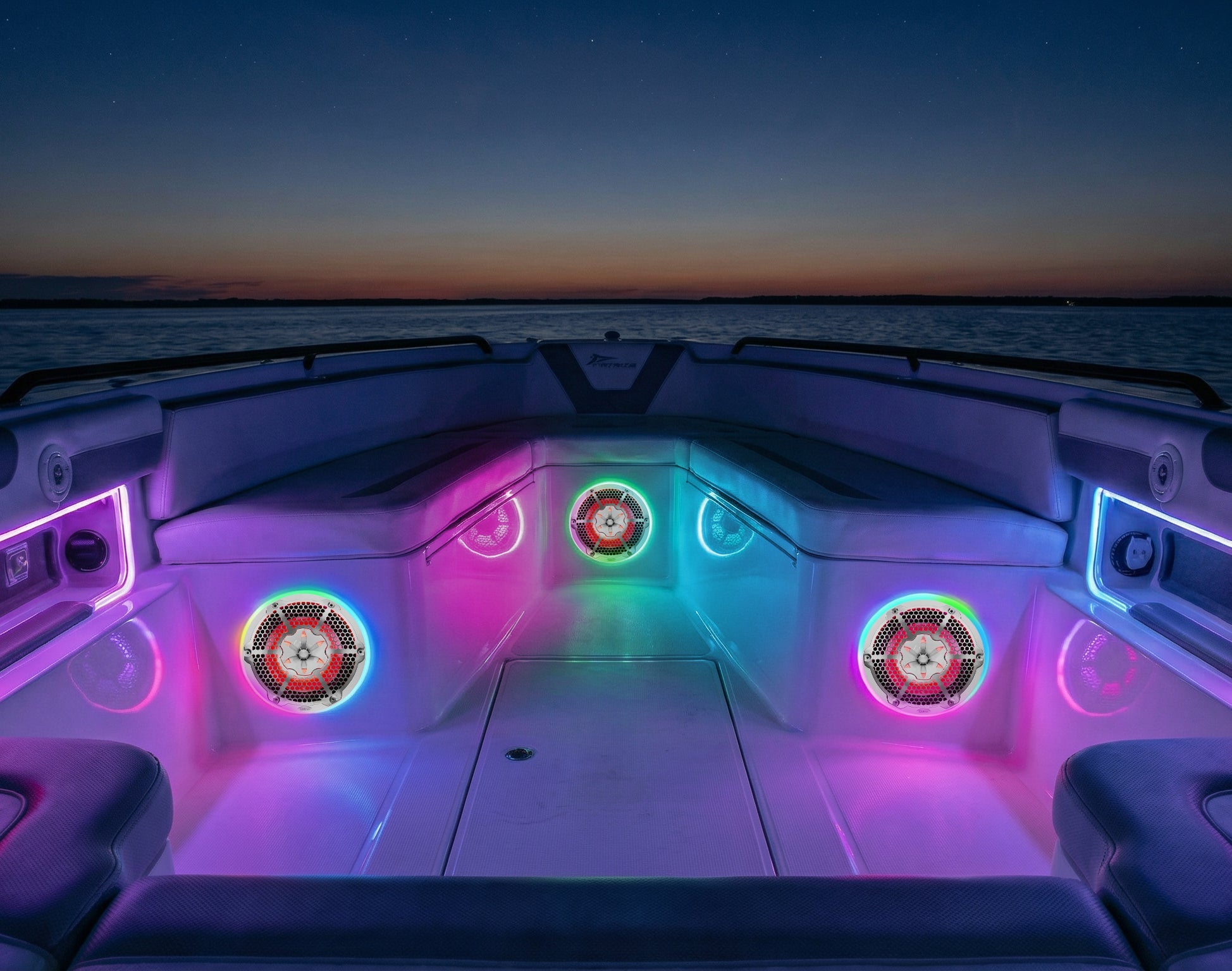 DS18 10" Digital LED Ring for Marine and Powersporst Speakers and Towers
