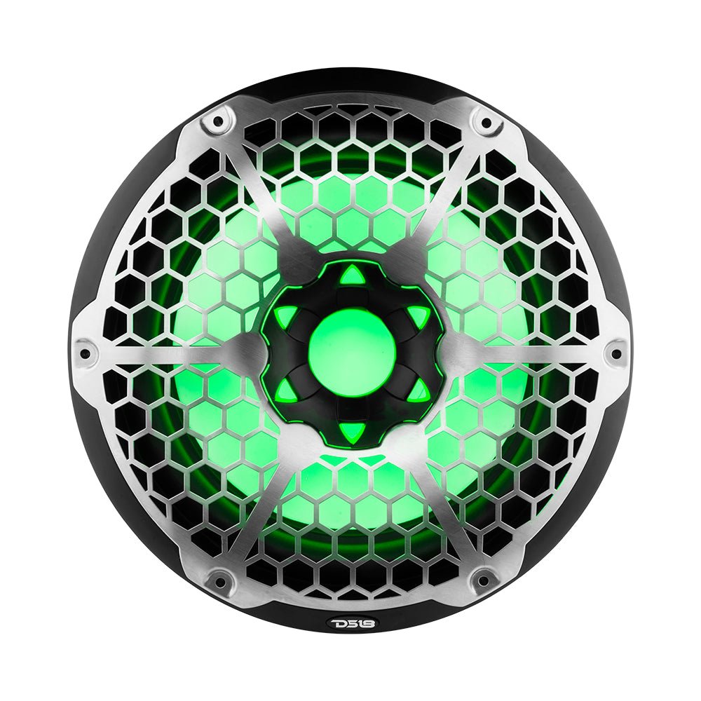 DS18 NXL 12" Marine Subwoofer with LED RGB Lights 350 Watts Rms SVC 4-Ohm