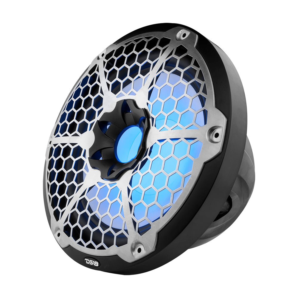 DS18 NXL 12" Marine Subwoofer with LED RGB Lights 350 Watts Rms SVC 4-Ohm
