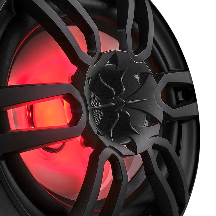 DS18 NXL 6x9" 2-Way Coaxial Marine Speaker with LED RGB Lights | 125W RMS 4-Ohm