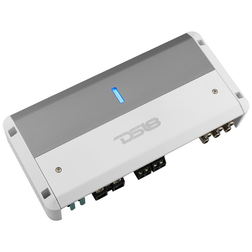 DS18 NXL 4-Channel Full-Range Class D IPX5 Marine Amplifier | 4 x 150W RMS @ 4-Ohm