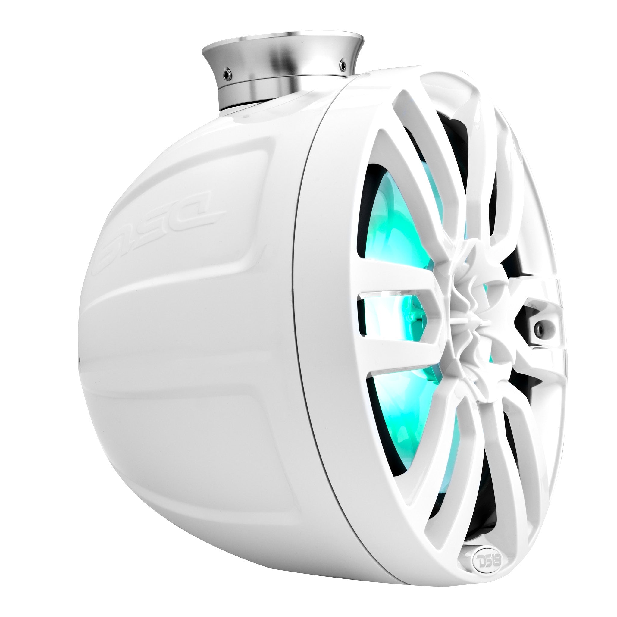 DS18 NXL 8" Pod 375W Speaker with Integrated RGB LED Lights (Pair) - Perfect for Jet Skis