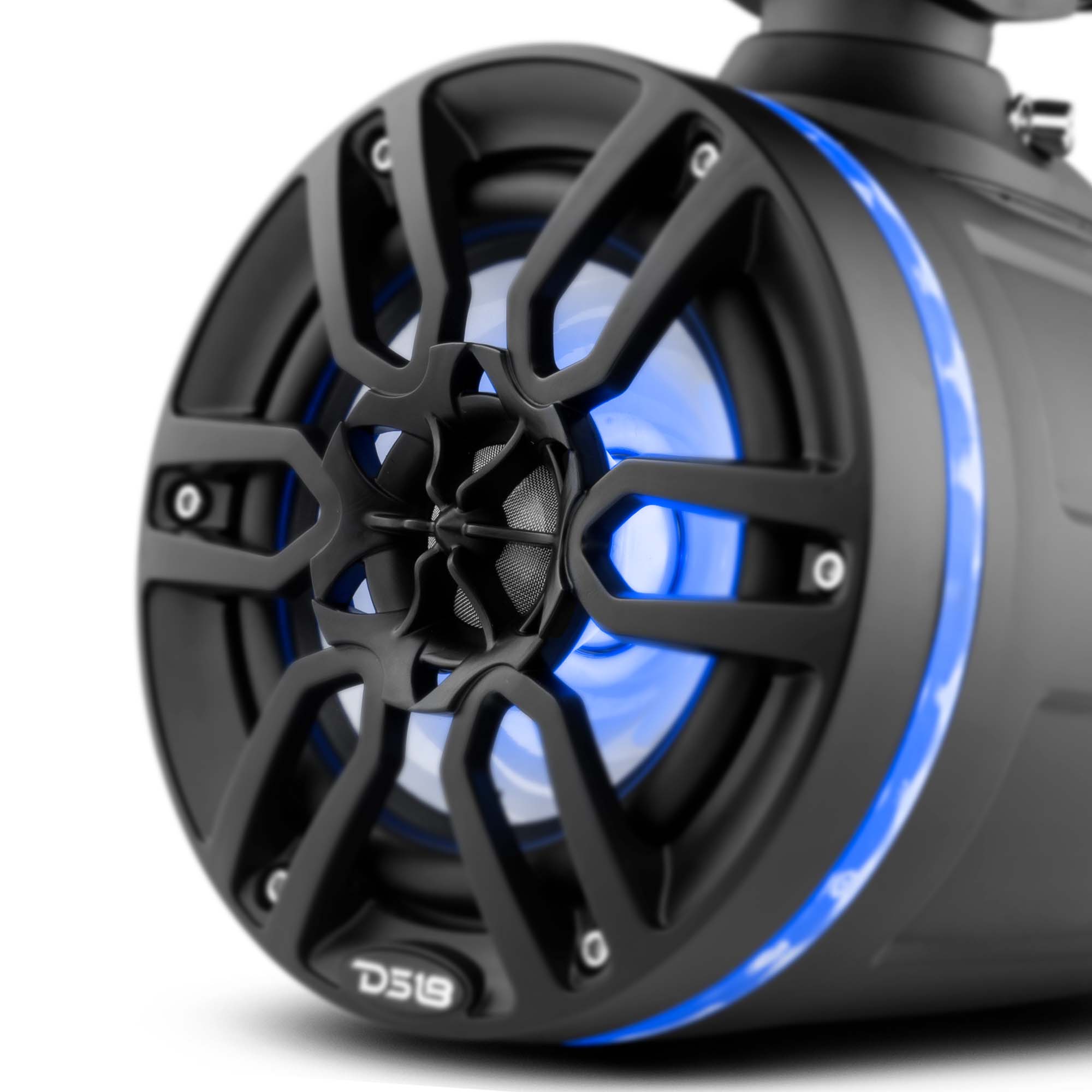 DS18 NXL 6.5" Marine and Powersports Towers LED RGB Lights 100 Watts Rms - Black