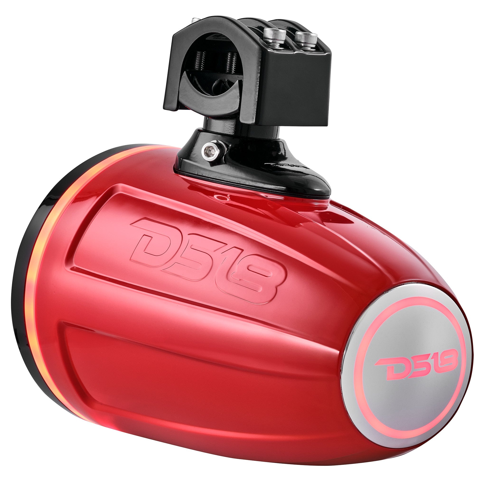 DS18 NXL 6.5" Marine and Powersports Empty Tower LED RGB Lights -Red