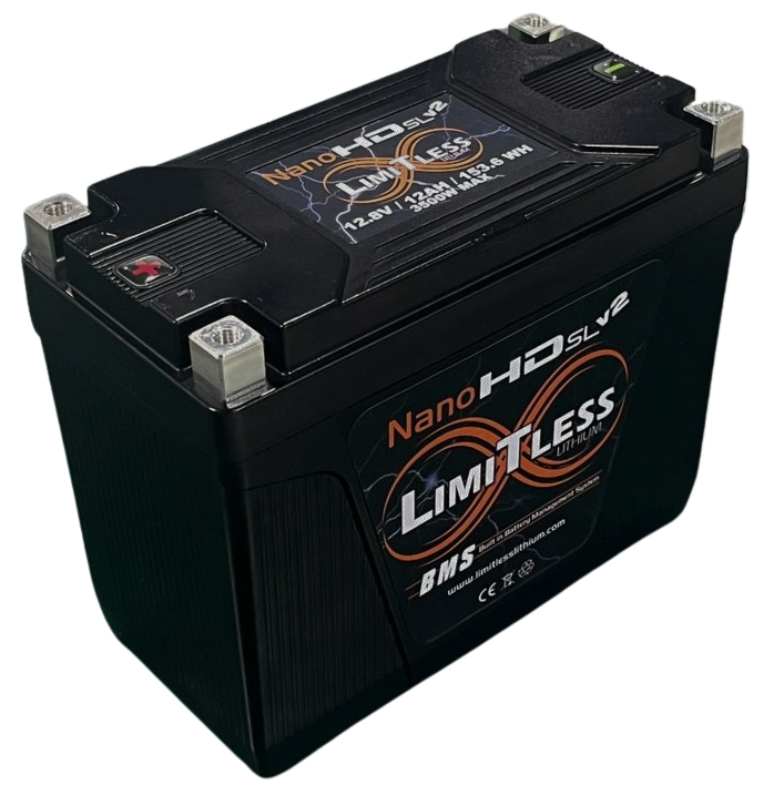 Limitless Lithium Nano-HD SLv2 12Ah LiFePO4 Powersports Battery BCI 20 (3)