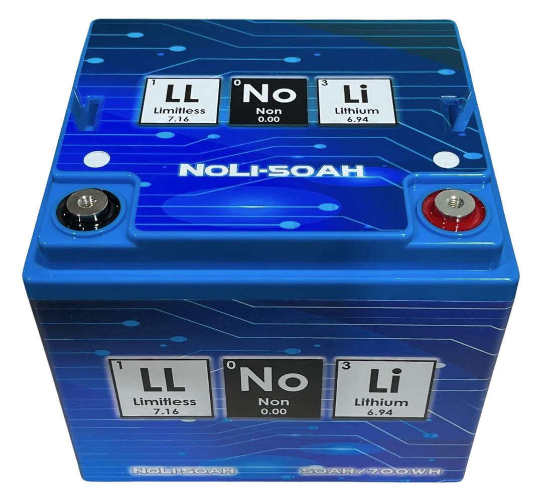 Limitless Lithium NoLi 50Ah 12V Sodium-Ion Car Audio Battery (2)