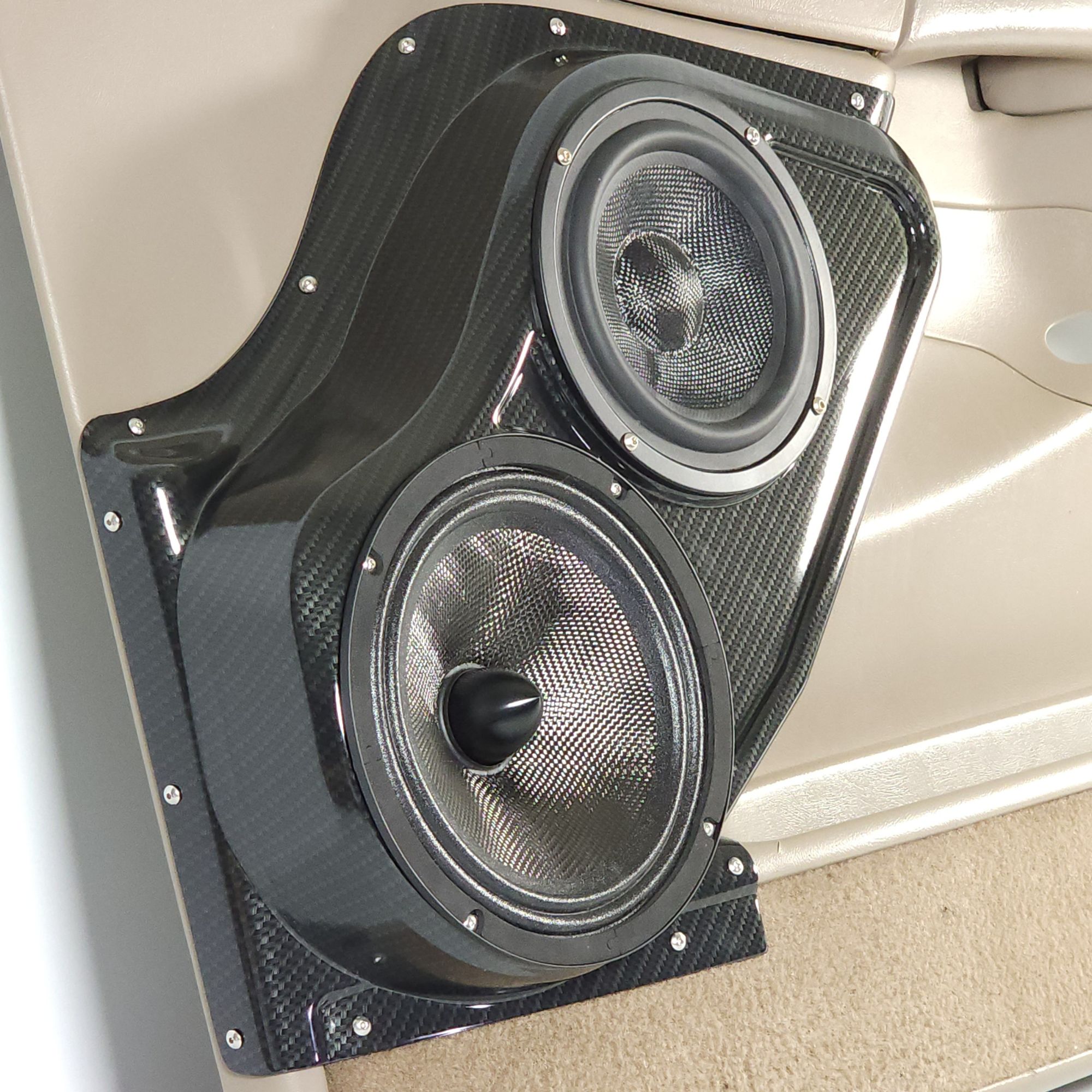 Custom Speaker Pods 00-GM-FT-UV-EW-FD-86 2000-2006 Escalade Speaker Pods