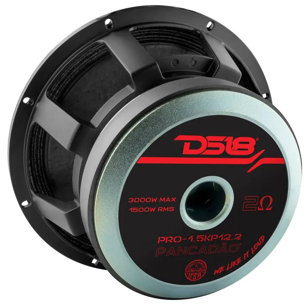 DS18 PANCADÃO Mid-Bass Loudspeaker 12" 1500 Watts Rms 2-Ohm