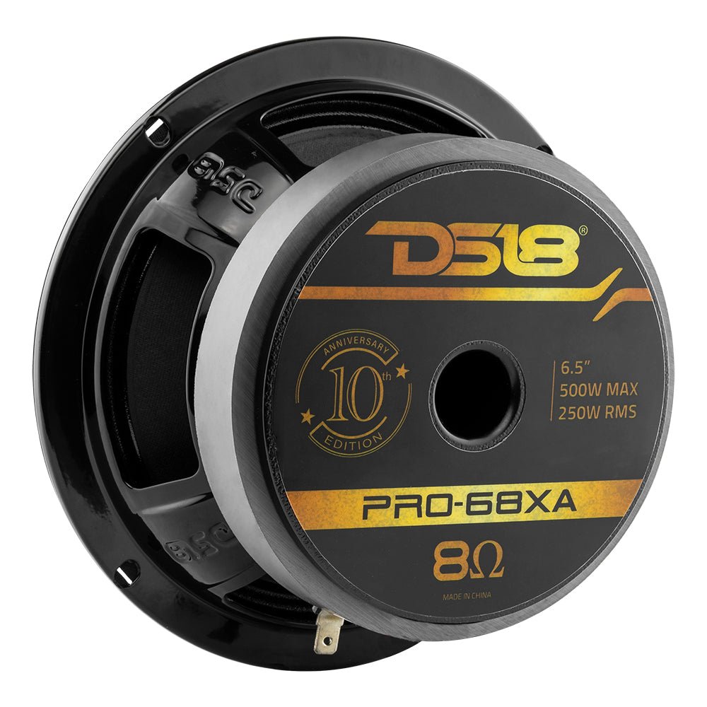 DS18 10th Anniversary Edition 6.5" Mid-Bass Loudspeaker 250 Watts Rms 8-Ohm
