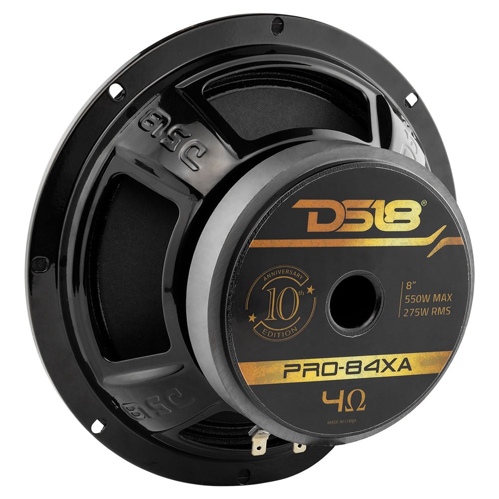DS18 10th Anniversary Edition 8" Mid-Bass Loudspeaker 275 Watts Rms 4-Ohm