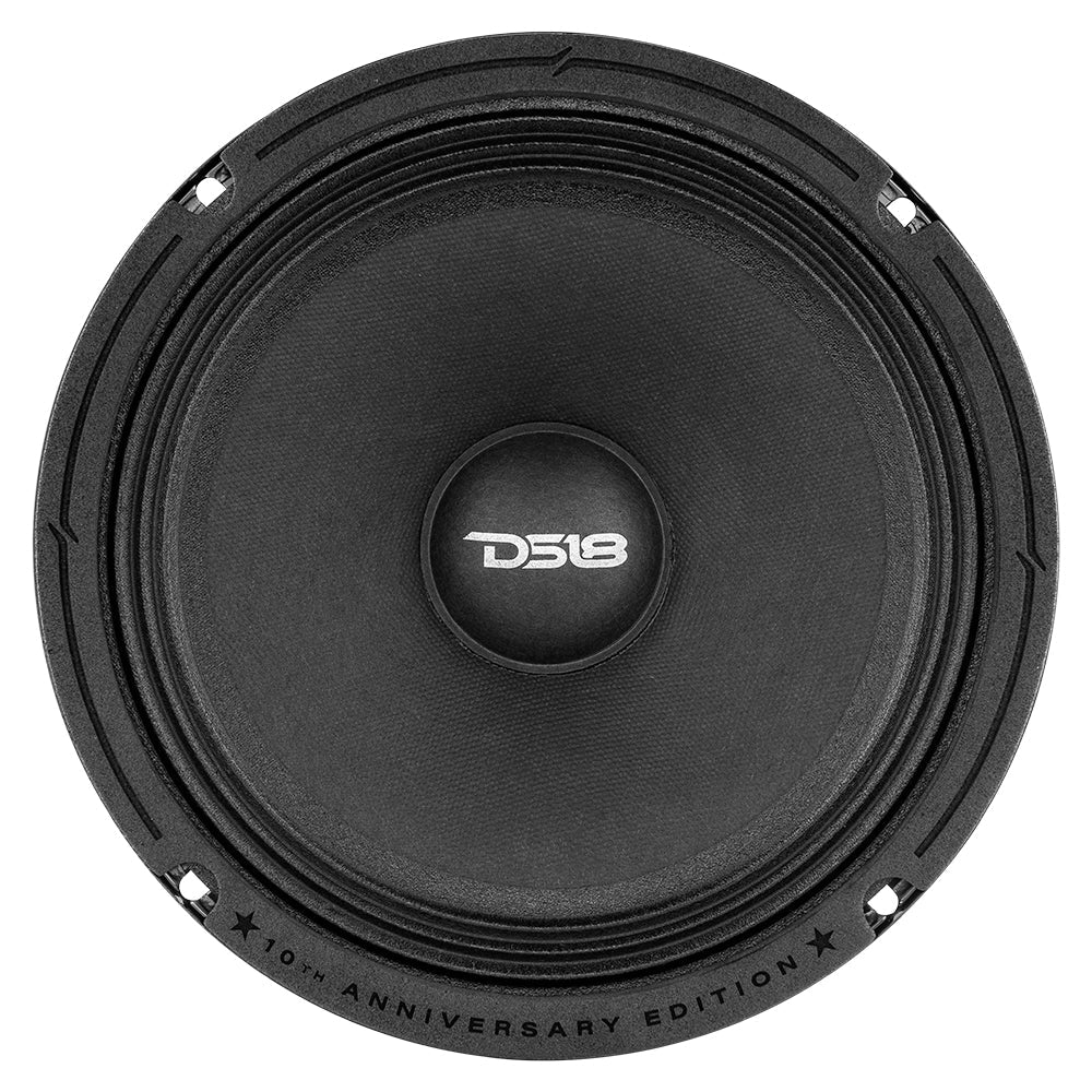 DS18 10th Anniversary Edition 8" Mid-Bass Loudspeaker 275 Watts Rms 4-Ohm