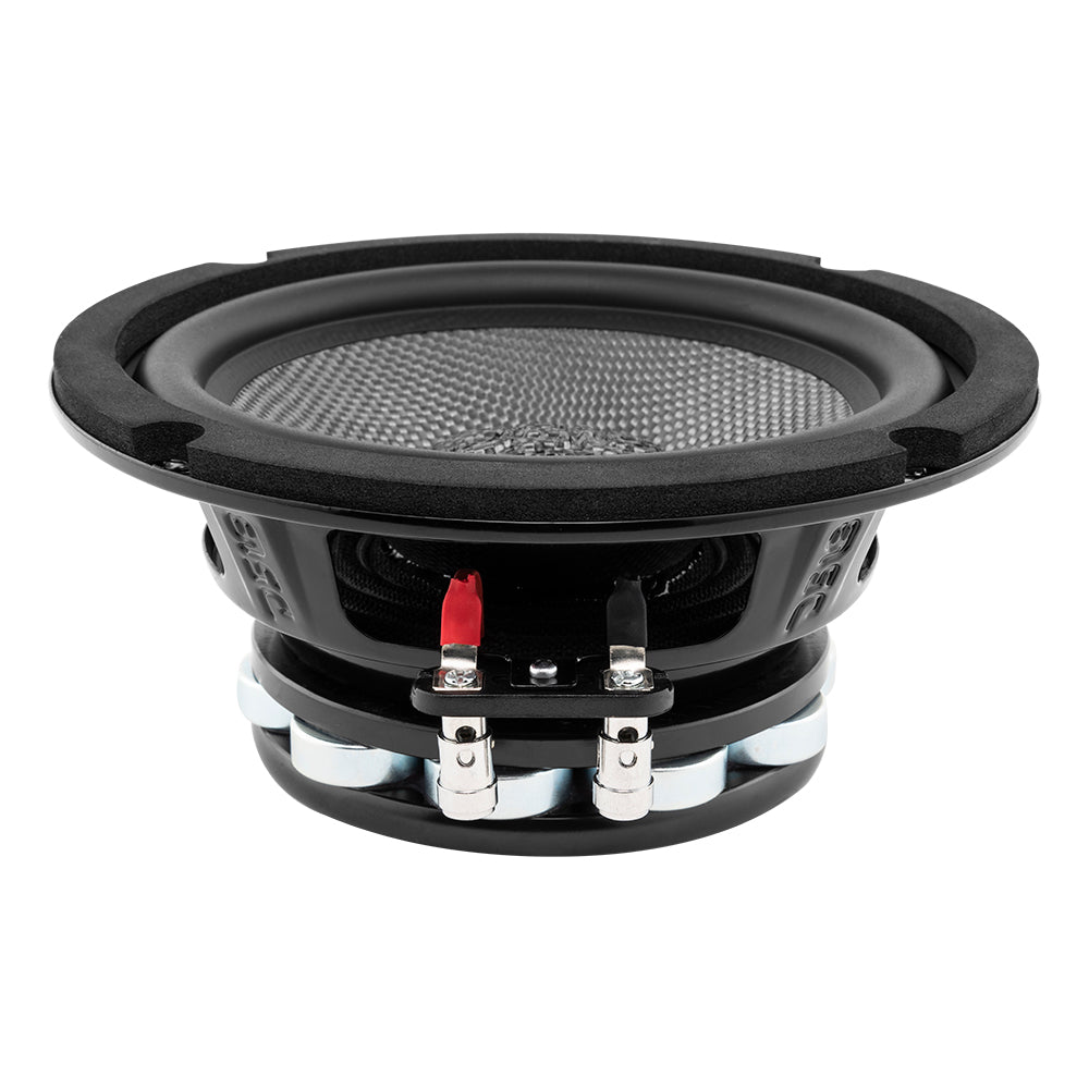 DS18 PRO 6.5" Neodymium Carbon Fiber Water resistant Cone Mid-Bass Loudspeaker 250 Watts Rms 2-Ohm