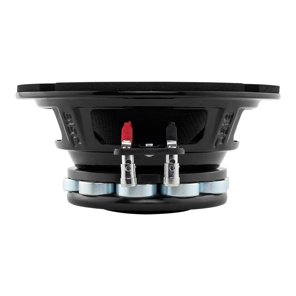 DS18 PRO 6.5" Neodymium Carbon Fiber Water resistant Cone Mid-Bass Loudspeaker 250 Watts Rms 2-Ohm