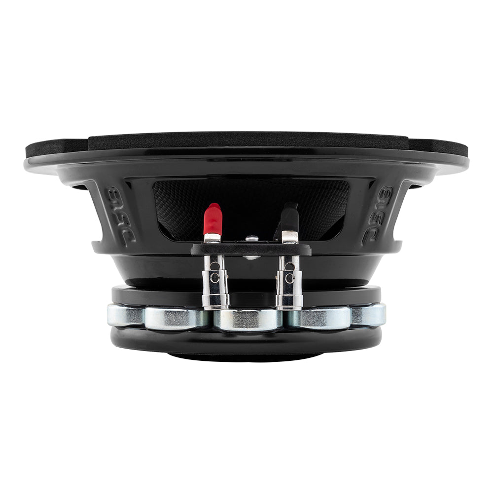 DS18 PRO 6.5" Neodymium Carbon Fiber Water resistant Cone Mid-Bass Loudspeaker 250 Watts Rms 4-Ohm