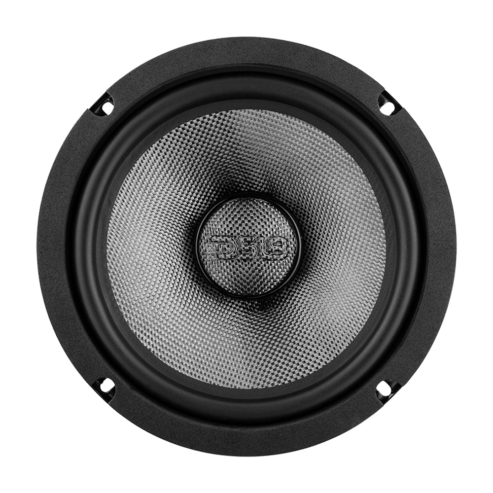 DS18 PRO 8" Neodymium Carbon Fiber Water resistant Cone Mid-Bass Loudspeaker 300 Watts Rms 2-Ohm