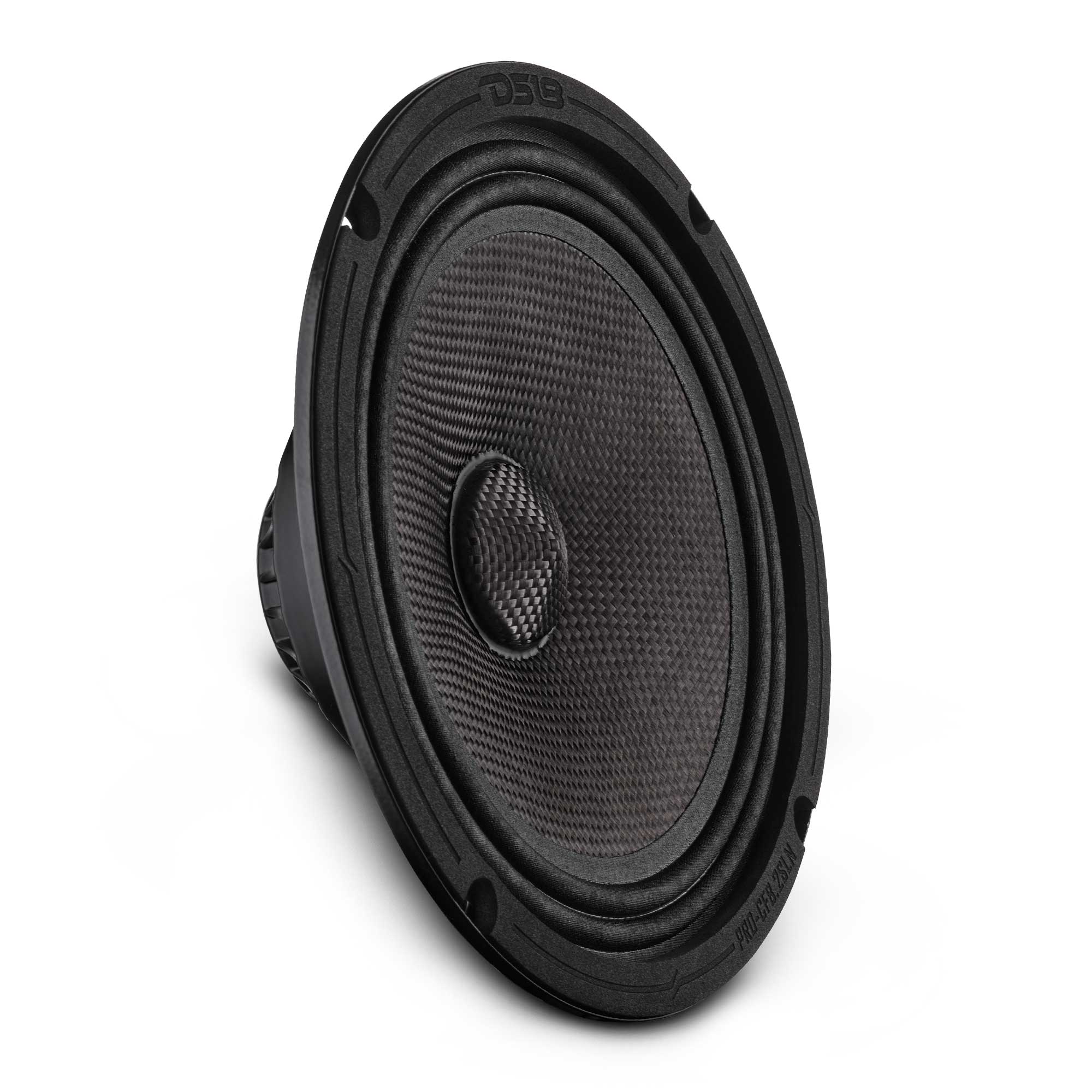 DS18 PRO-CF8.2SLN 8” Slim Motorcycle & Motorsports Loudspeaker With Neodymium Magnet and Water Resistant Carbo