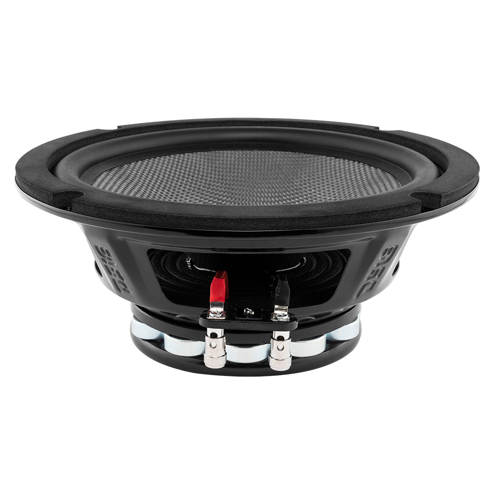 DS18 PRO 8" Neodymium Carbon Fiber Water resistant Cone Mid-Bass Loudspeaker 300 Watts Rms 4-Ohm