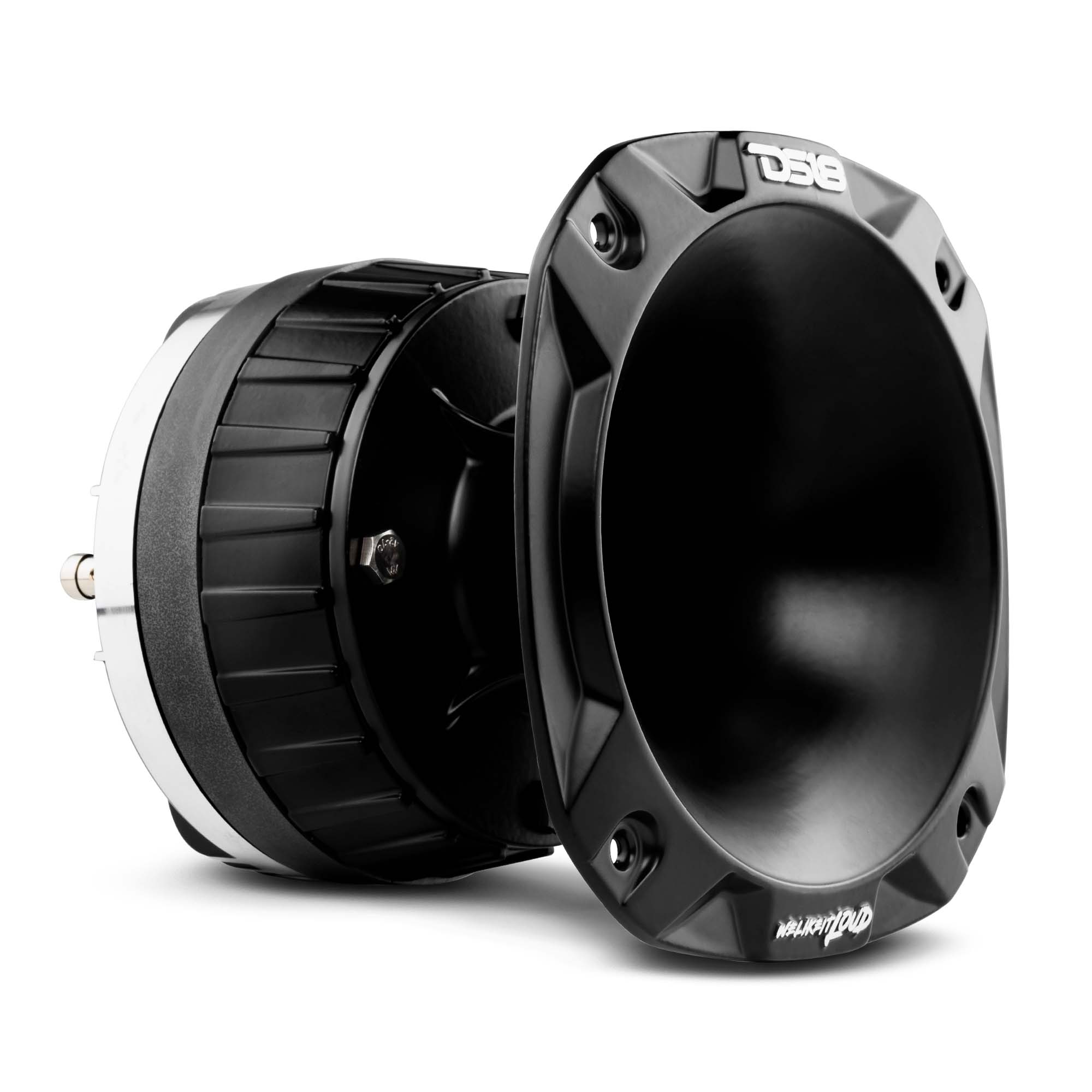 DS18 2" Driver with Spacer And Short Horn Kit 320 Watts 2" Titanium 8-Ohm Vc (PRO-D1+PRO-HA52/BK)