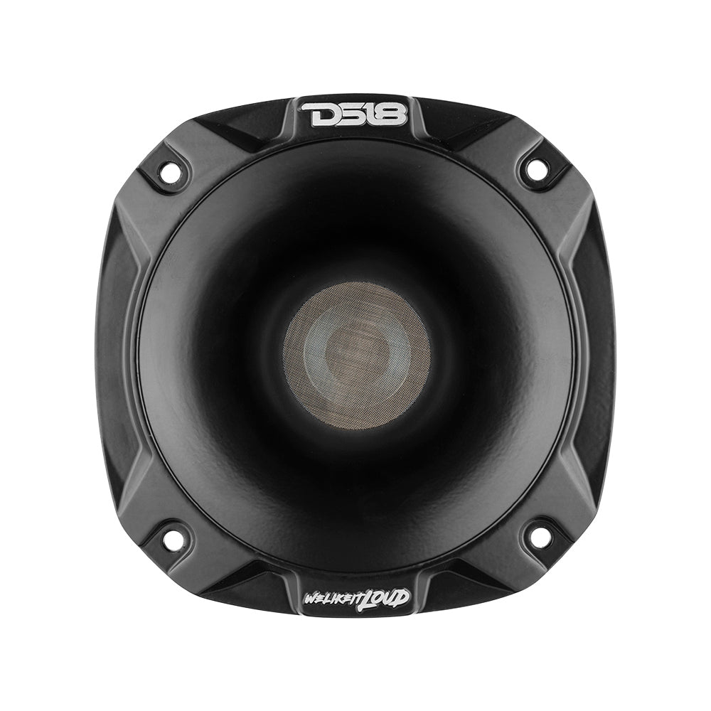 DS18 2" Bolt On Throat Neodymium Driver with Spacer, 2" Throat Phenolic VC 680 Watts and PRO-HA52/BK Horn 680 Watts 117dB 8 Ohm Mounting Depth 5.22" Throat