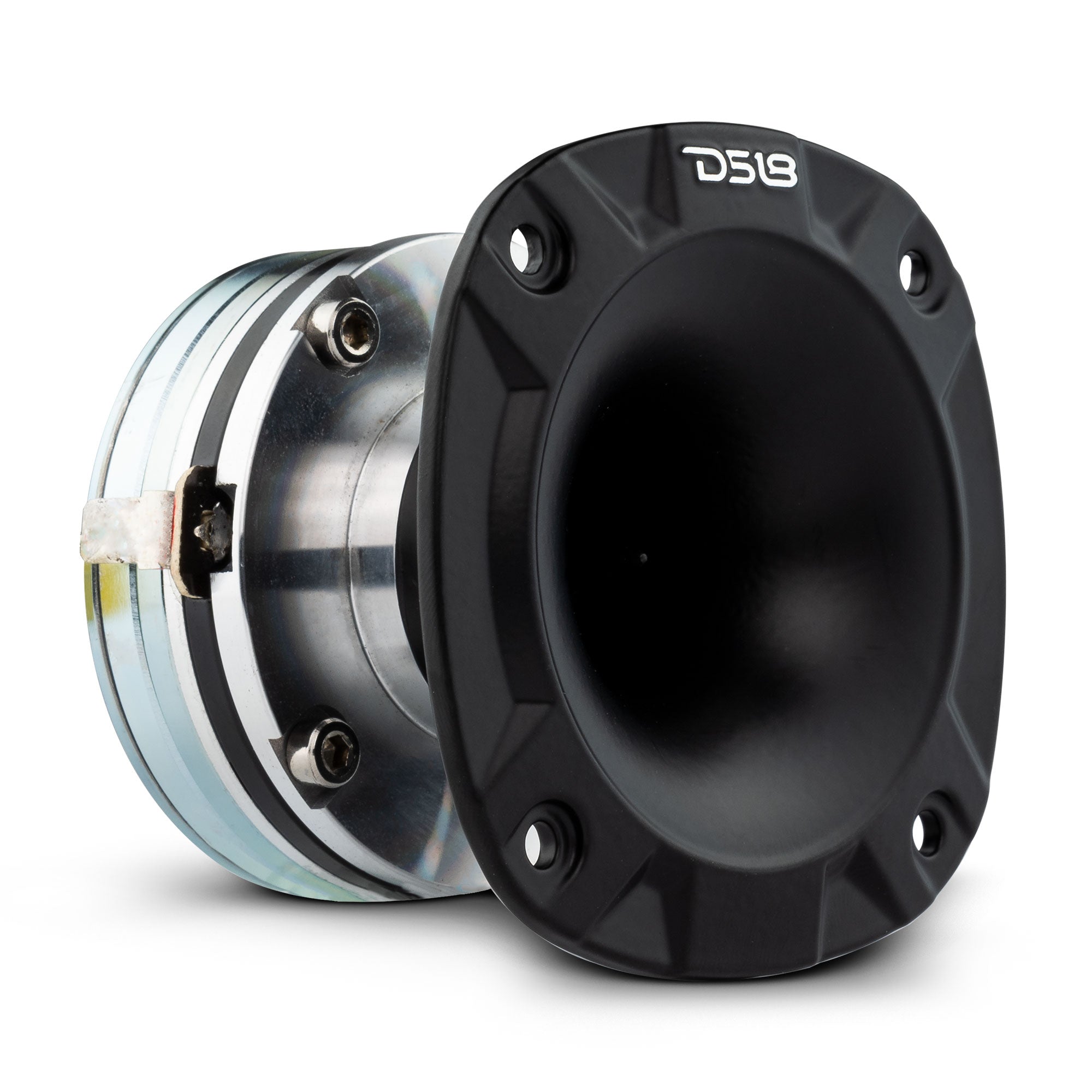 DS18 1" Neodymium Driver And Horn Kit 160 Watts 1.5" Polyimide 8-Ohm Vc