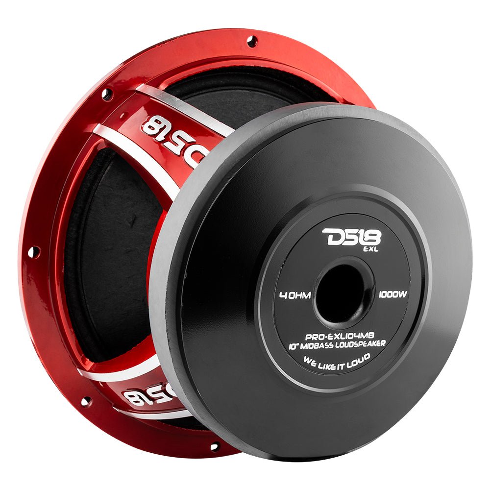 DS18 PRO EXL 10" Mid-Bass Loudspeaker 600 Watts Rms 4-Ohm