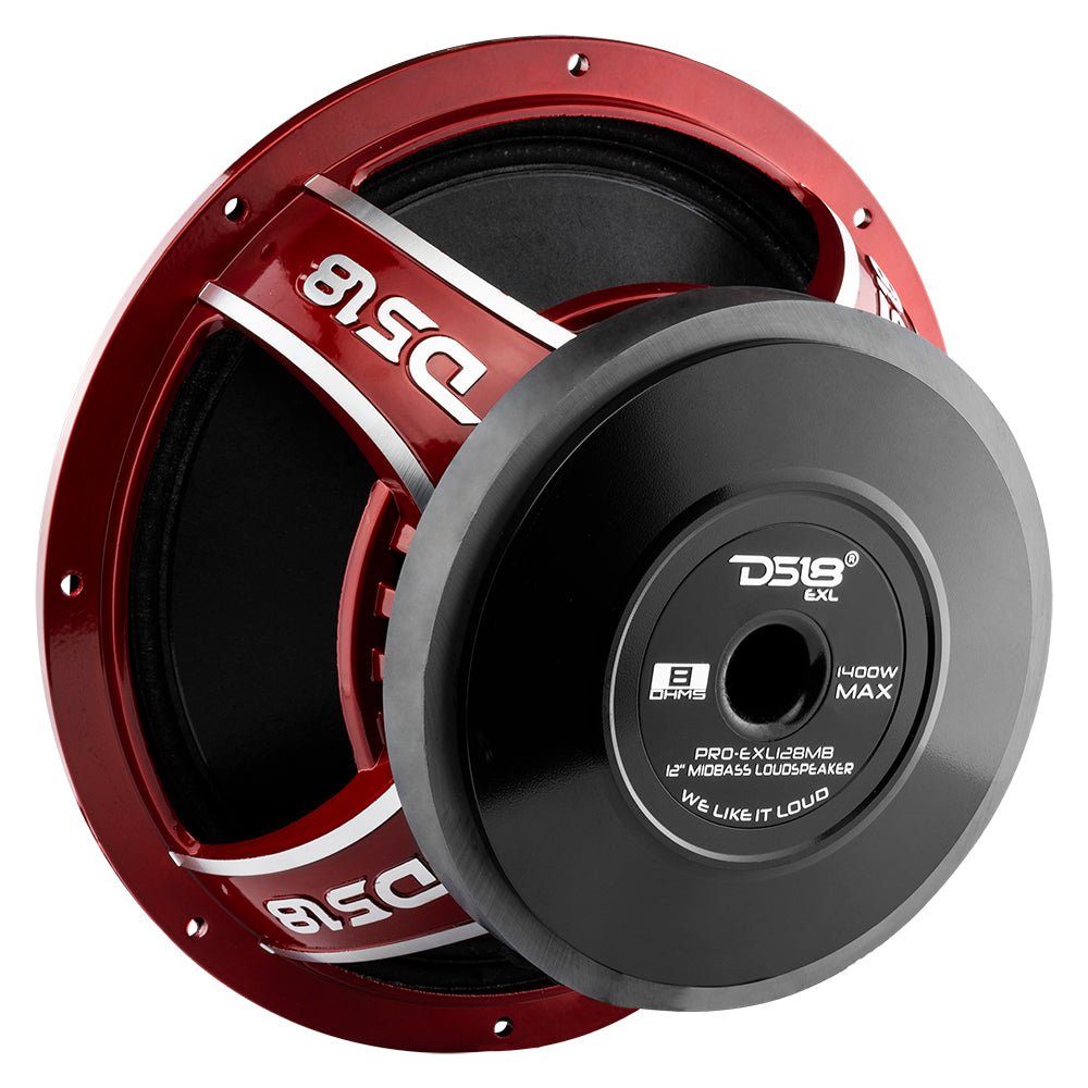 DS18 PRO-EXL 12" Mid-Bass Loudspeaker 700 Watts Rms 8-Ohm
