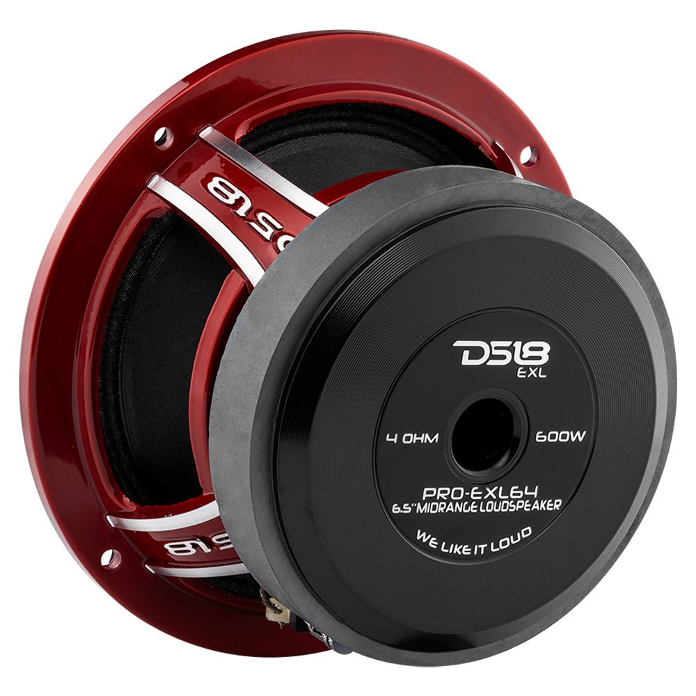 DS18 PRO-EXL 6.5" Mid-Range Loudspeaker 300 Watts Rms 4-Ohm