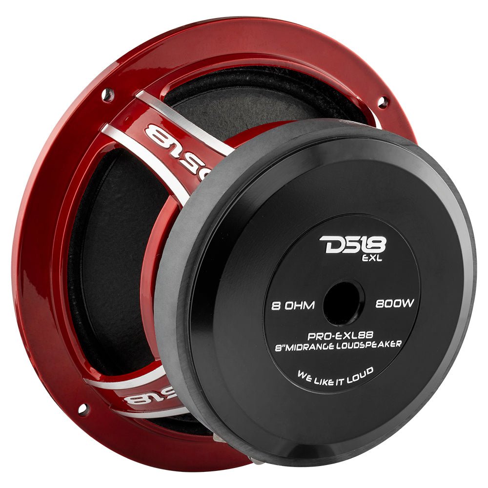 DS18 PRO-EXL 8" Mid-Range Loudspeaker 400 Watts Rms 8-Ohm
