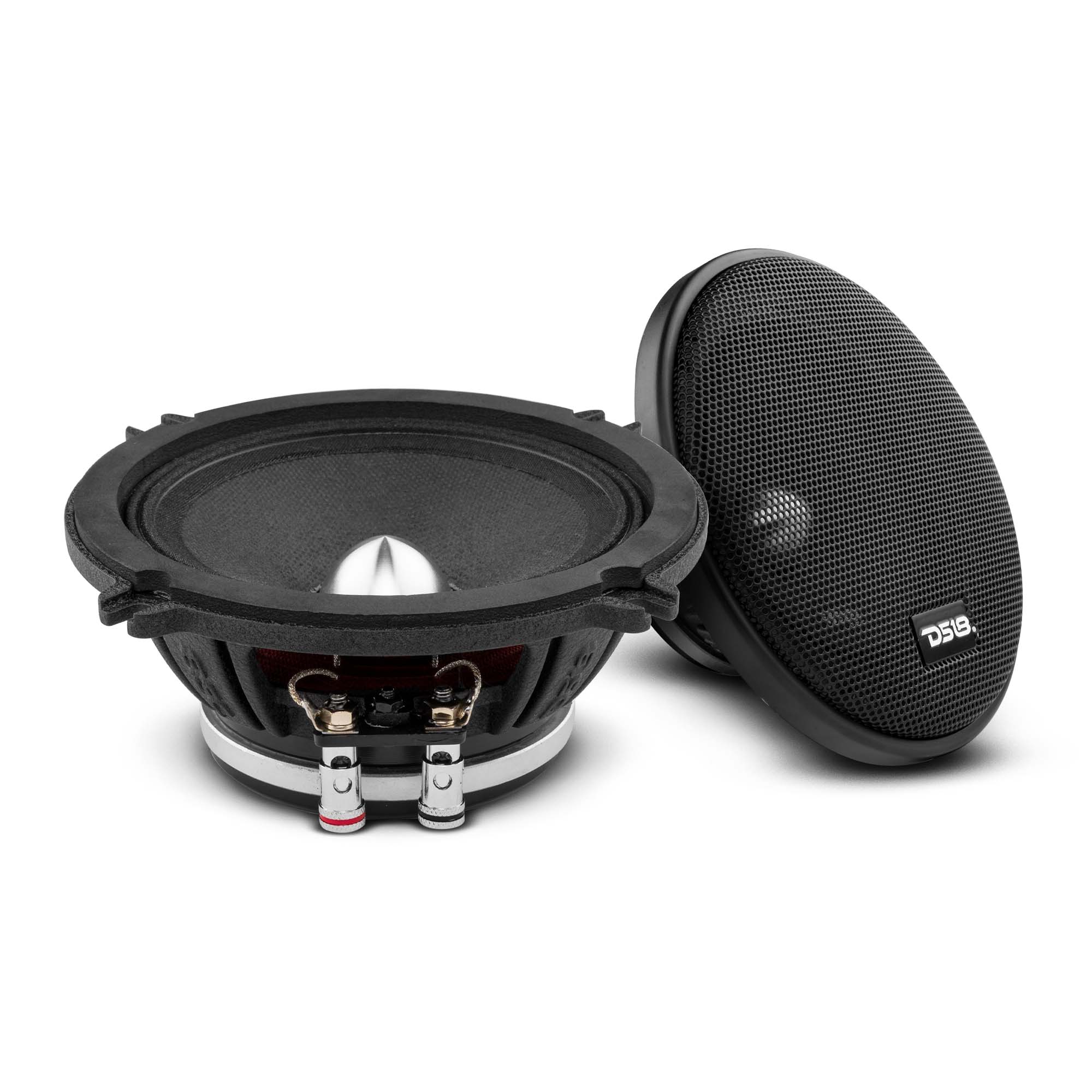 DS18 PRO 5.25" Neodymium Full-Range Bullet Loudspeaker 200 Watts Rms 4-Ohm