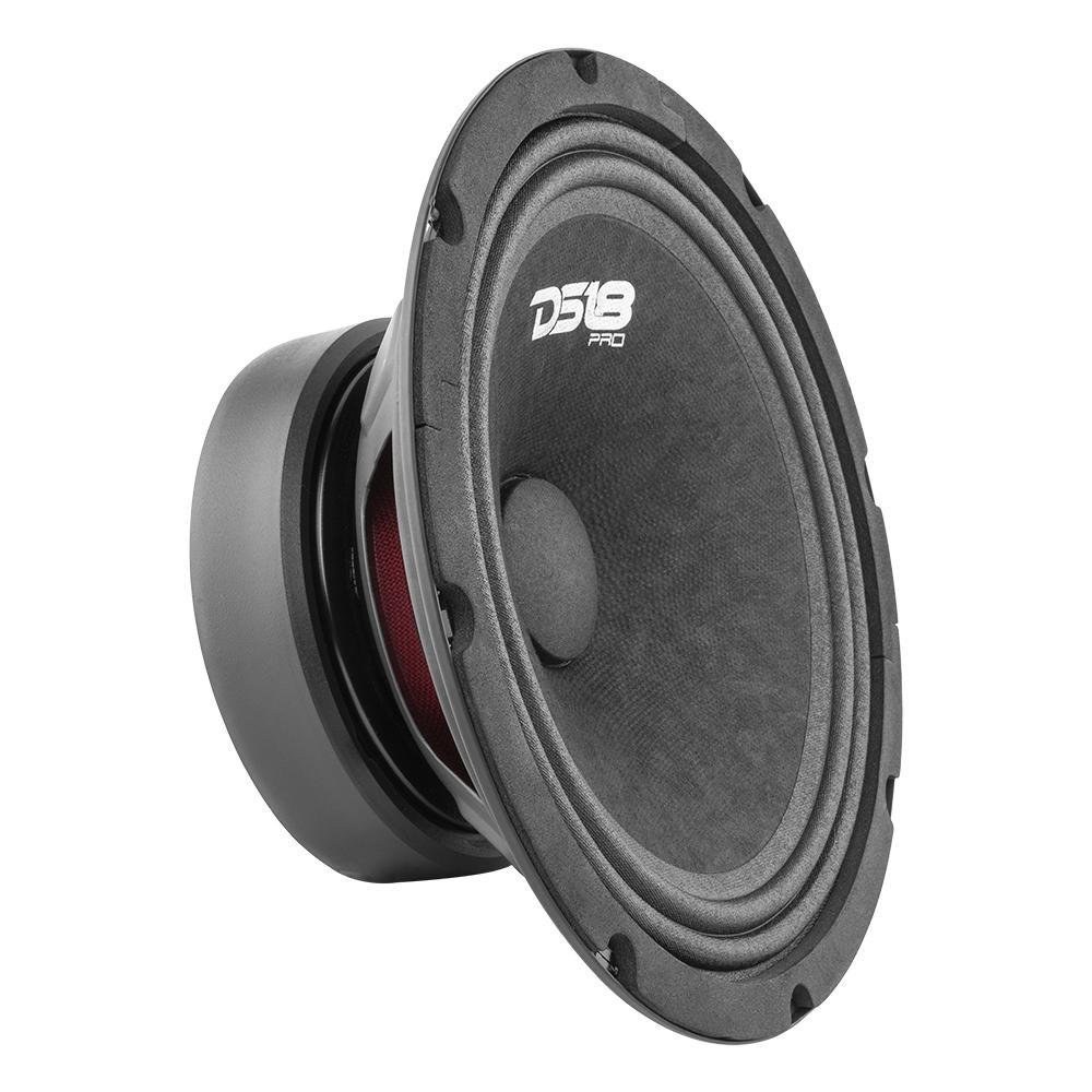 DS18 8" Mid-Range Loudspeaker & 3.8" Super Bullet Tweeter Package – High-Power Audio Pair