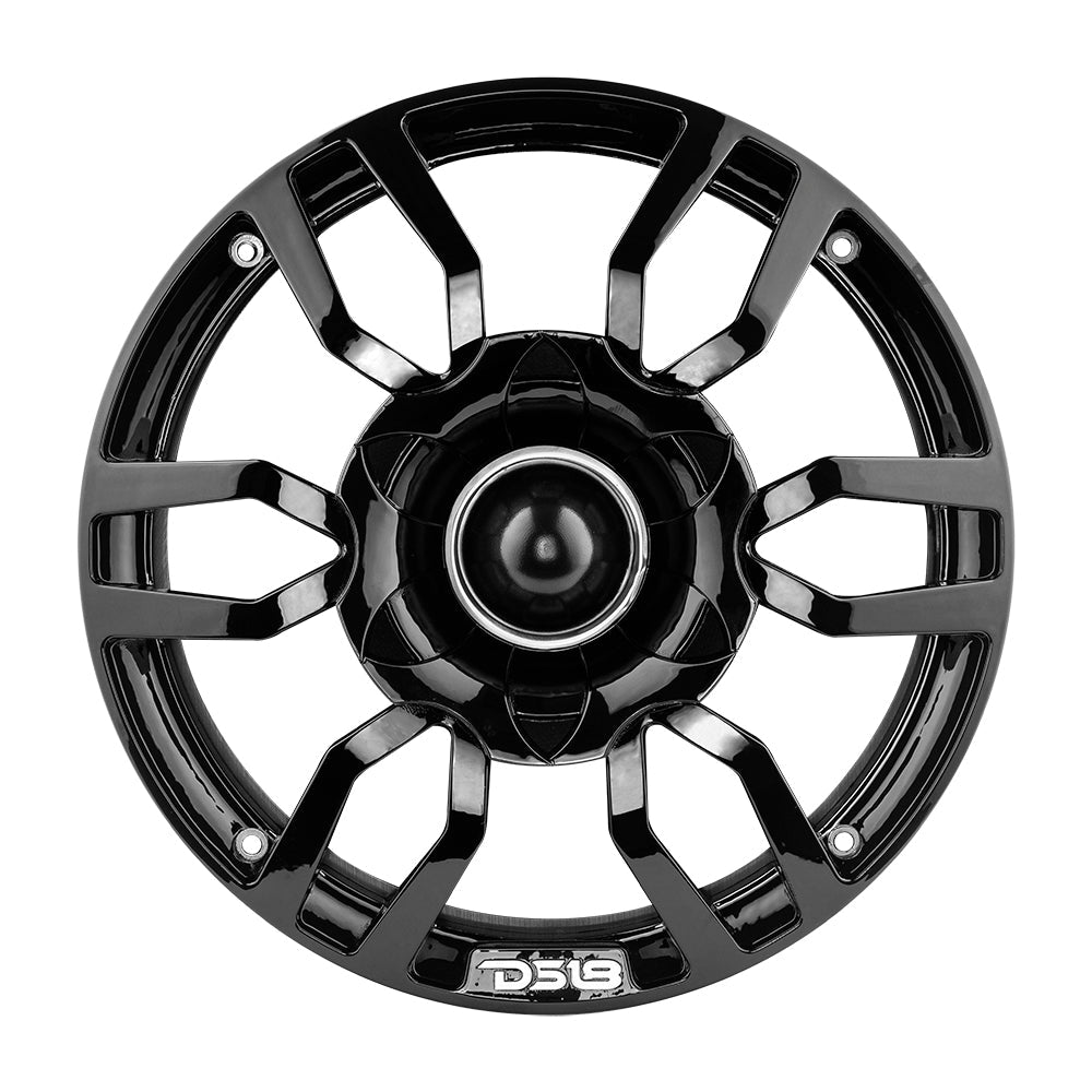 DS18 8" Speaker Grill with Built-in 1.75" Voice Coil Neodymium Bullet Tweeter 250 Watts